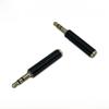 3.5mm Female-to-Male Audio Adapter: 4-Section To 3-Section Converter for PCs, Phones, Mics, and Broadcasts
