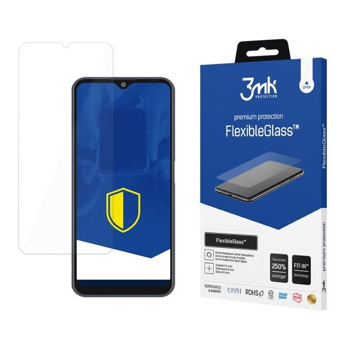 Verre hybride 3MK Samsung Galaxy A50 - FlexibleGlass™ - transparent - TU