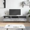 VidaXL TV Stand Concrete Grey 150x30x44.5 Cm Engineered Wood 831296