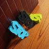 Slip-resistant Anti-Collision Door Wedge STOP Letters Pattern Door Chuck Stopper  Home Office