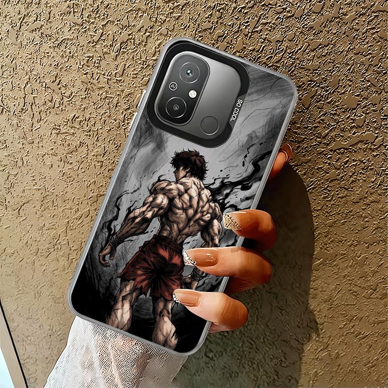 Ударопрочный чехол для телефона Baki the Grappler Anime для Xiaomi Poco X7 X6 X5 X3 Pro F7 Ultra M8 Redmi 15C 15 14C 13C 12C 10C 13 12 10