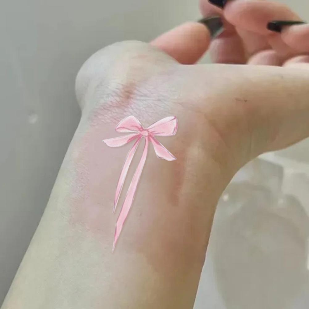 Девушка Красочная Бабочка Тату Наклейка Водонепроницаемая Нишевая Наклейка Тату Длинное Тату Натуральное Стойкое C5B0