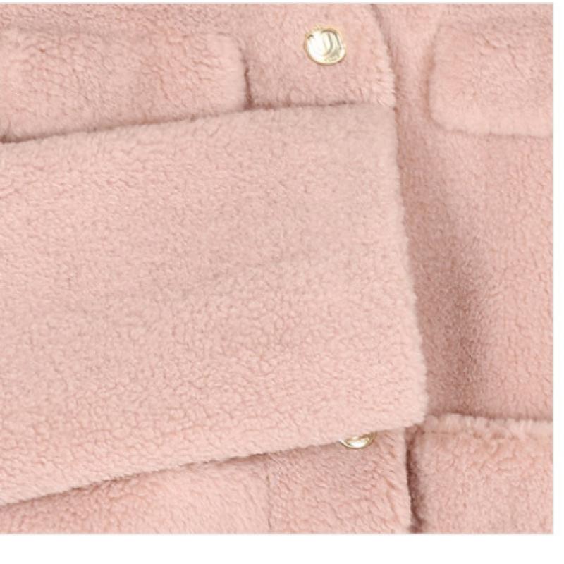  She S miSS  Eco Fur V Neck Jacket Swujko42080 Pi