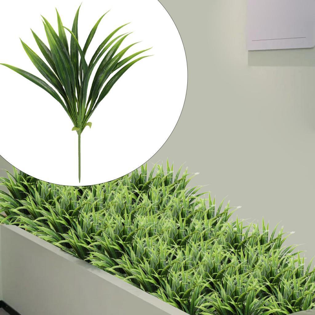 Искусственная трава, кустарник, домашний декор, искусственная высокая зелень для горшков