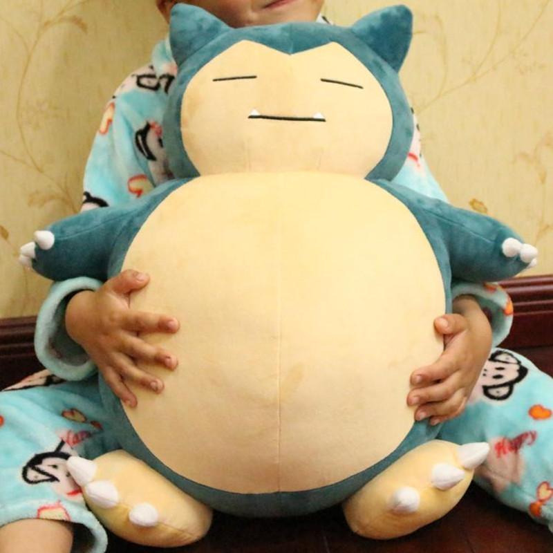 Big Jumbo Pokemon Snorlax Plushie 12" Soft And Adorable Kabigon Pillow Cushion