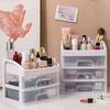 Storage Box Pull-Type Design Large Capacity Multi-layer Desk Storage Container Cosmetics Office Supplies Organizer