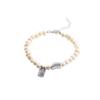 Trendy Baroque Pearl Bracelet for Women - High-End Lucky Tag Charm, Perfect Gift for Girlfriends