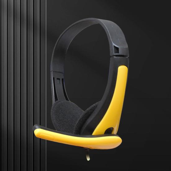 Проводная USB-гарнитура с микрофоном, чистый голос с шумоподавлением, звук Hi-Fi, идеально подходит для звонков