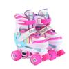Double Row Four-wheel Roller Skates Beginner Children Adult Professional Skates Double Buckle Roller Skates