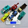 4/6pcs Mini Alloy Engineering Truck Loader 1:64 Simulation Metal Car Model Toy  Sliding Boy Gift