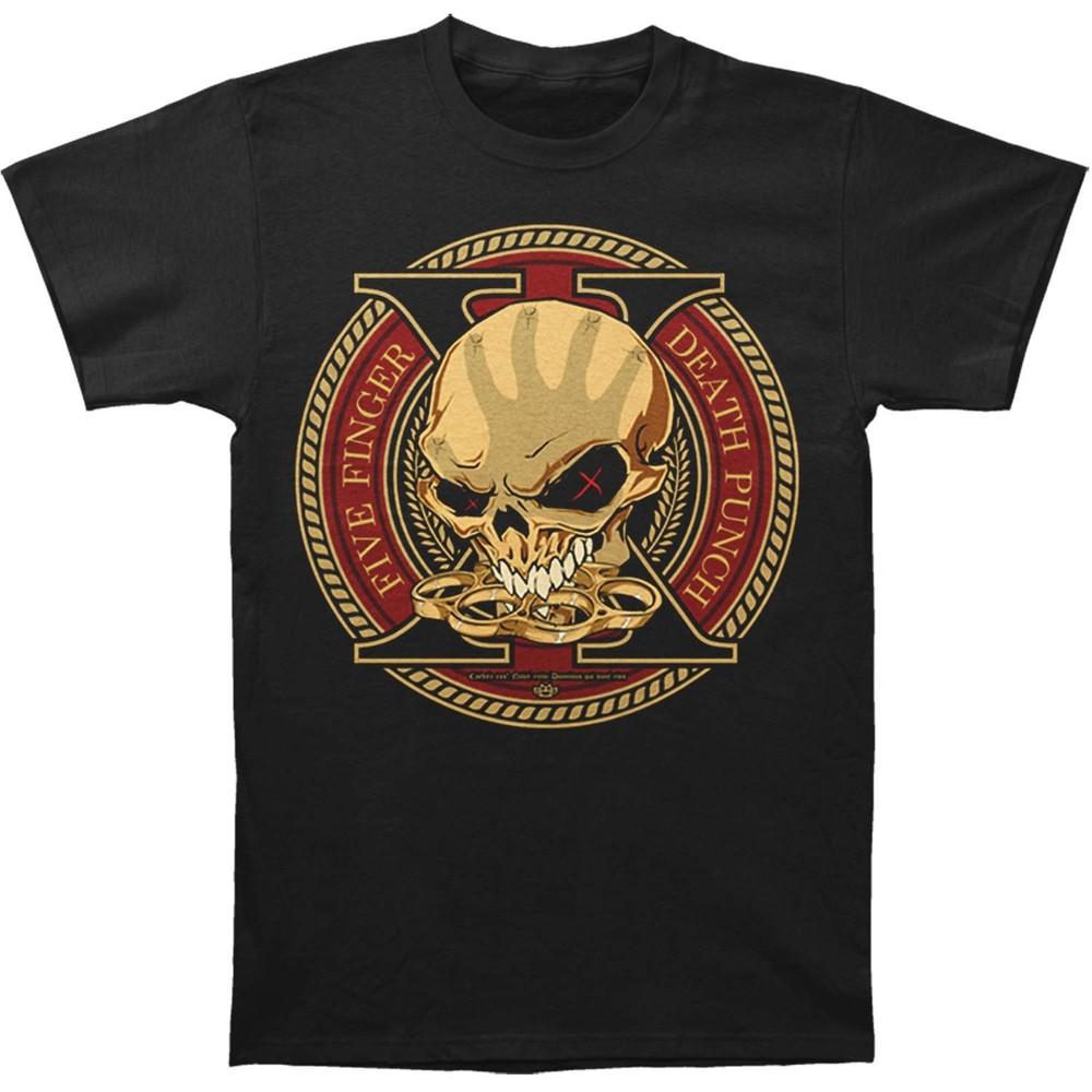 Мужская футболка Five Finger Death Punch Trouble Decade Of Destruction Черная