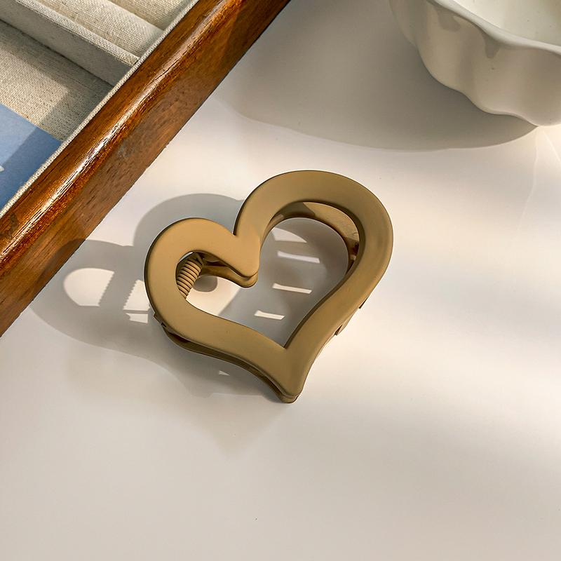 Заколки Love Grip Простые Матовые Захватывающие Заколки для Волос Женские Маленькие Матовые Нескользящие Захватывающие Заколки-ложки для Волос Аксессуары для Волос для Девочек