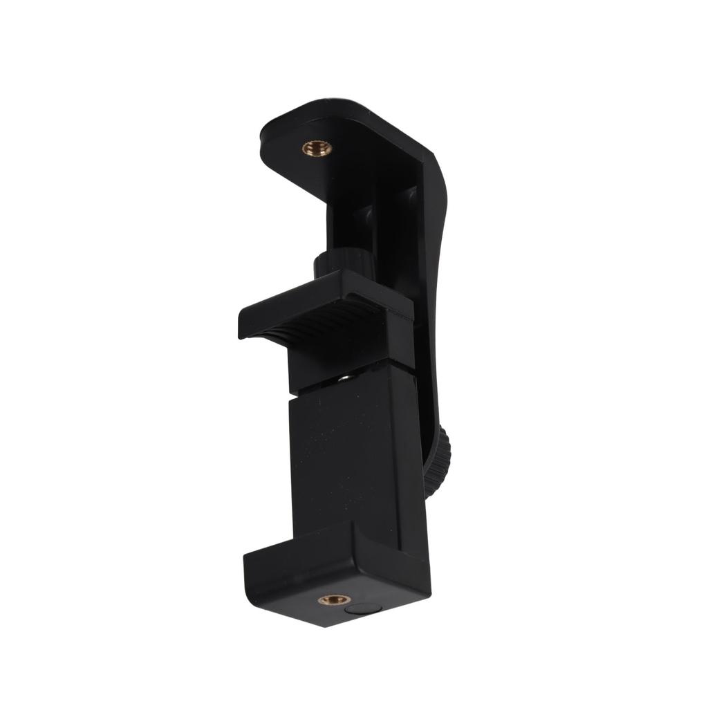 1 4 Inch Screw Hole Smartphone Holder Mount Cell Phone Clip Holder with Hot Shoe Port for Traveling