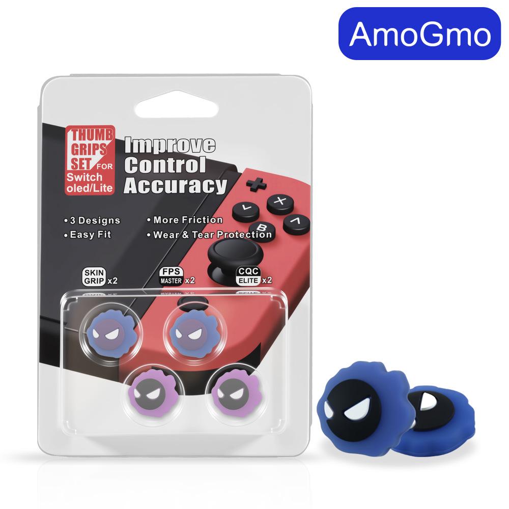 Cartoon Silicone Joystick Caps for Switch Controller & OLED/Lite Consoles