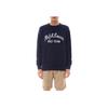 Polo Ralph Lauren SS23 Solid Logo Embroidered Crewneck Sweatshirt Men sweatshirt Navy-Blue 710841385-002