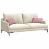 Sofa Cushions 2 Pieces Pink 50 x 30 cm Cord Fabric
