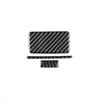 Car Styling Auto Central Control Storage Panel Decoration Sticker For Nissan 350z Z33 2006-2009 Carbon Fiber Trim Accessories