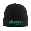 KAPPELI Теплая вязаная шапка Модная шапка-колпак Осень Зима Наружные шапки-бини для взрослых