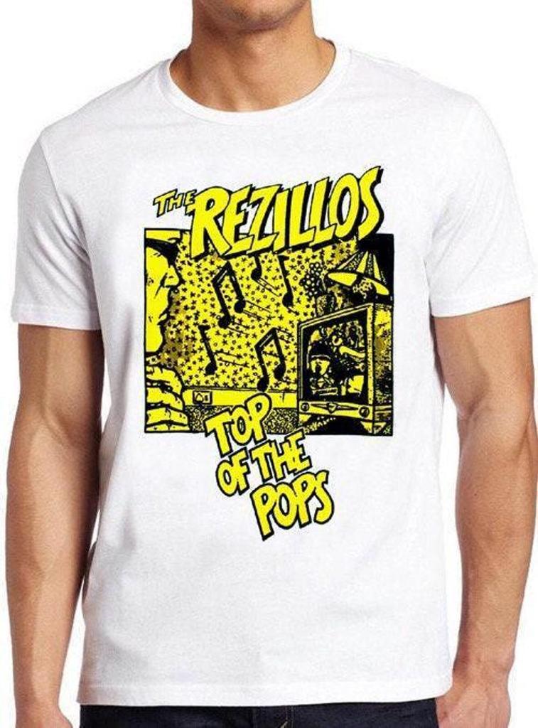Rezillos Top Of The Pops T Shirt B1855 Gift Top Tee