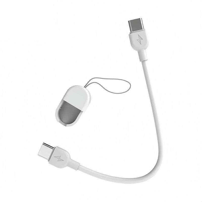 Кабель Type-C для быстрой зарядки Usb-C Короткий брелок Кабель для передачи данных Для Lightning Для iPhone Для Android Мобильный телефон Планшет Аксессуары