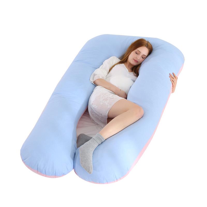 U-shaped Maternity Pillow Waist Support Pillow Core Side Sleeping Pillow Pregnant Pillow Can Be Disassembled