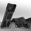 Безрамочный чехол для телефона из алюминиевого сплава с вращающейся на 360° подставкой-кольцом для Asus ROG Phone 8 Pro