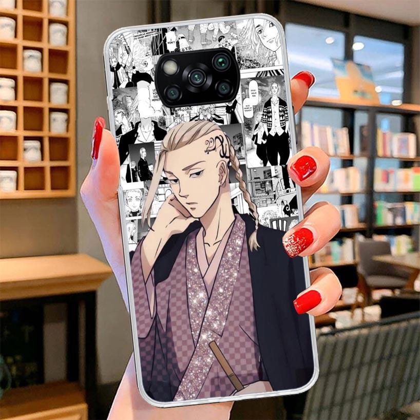 Anime Tokyo Aevengers Cover Phone Case For Xiaomi Poco F7 Ultra X7 X6 X5 Pro M7 Redmi 15C 15 13C 13 12C 12 10C 10 9A 9C 9T 9 She