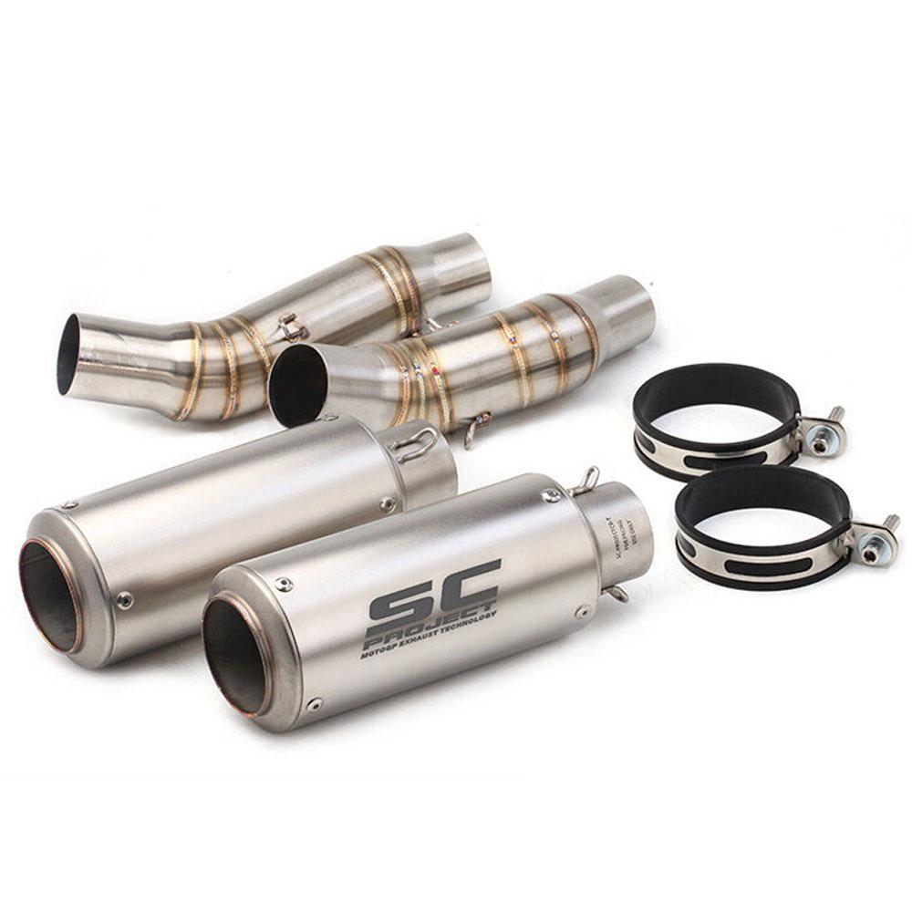 Kawasaki Z1000/Z1000SX/R/NINJA1000 Dual-Exhaust Mid-Pipe