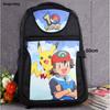 Прочный полиэстеровый рюкзак Pokemon высотой 19 дюймов, регулируемые плечевые лямки