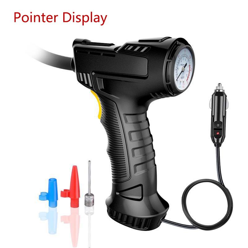 Многофункциональный автомобильный насос для шин и монитор давления в шинах, умные цифровые дисплеи, перезаряжаемый насос для шин, ручной автоматический воздушный насос 120 Вт