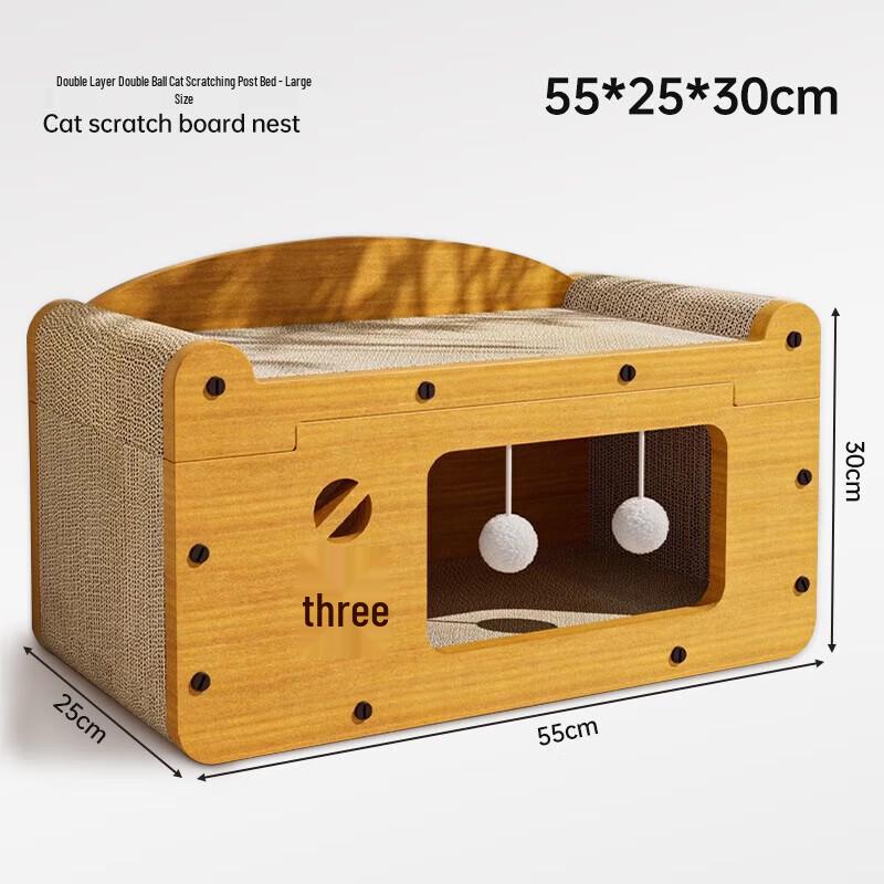 Miaolisi 3-Layer Cat Scratcher House
