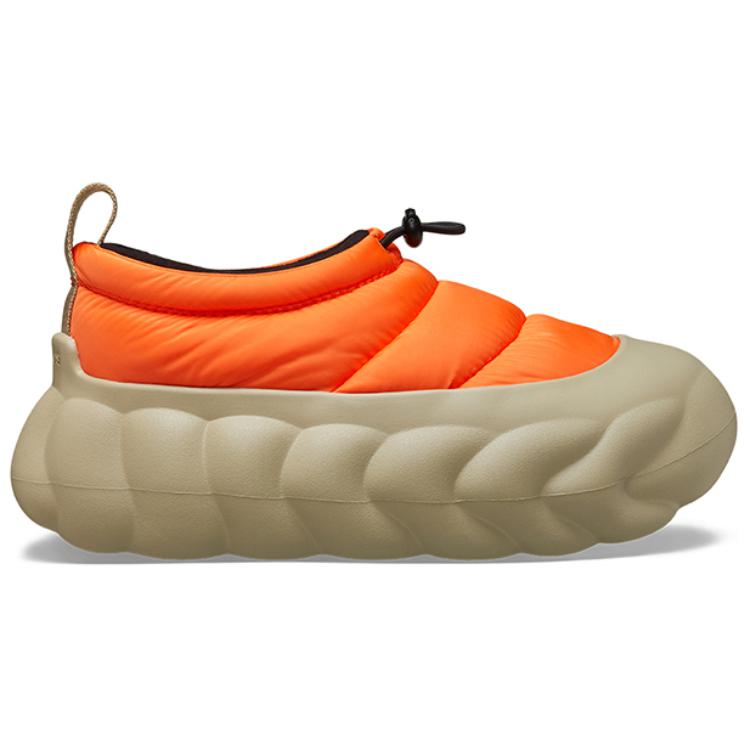 Crocs Удобная и универсальная низкая повседневная обувь унисекс оранжево-бежевая