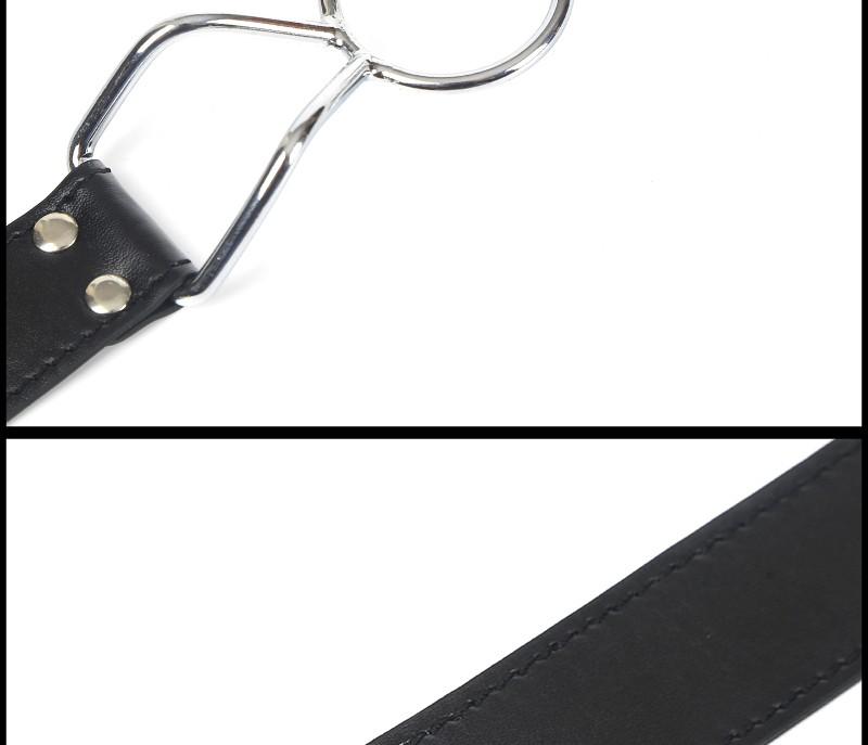 Metal Open Mouth Ring Gag Kink Fetish Restraints Gags