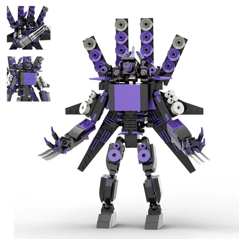 Moc Skibidi Туалет Фигурки Модель Строительные Блоки Camerman Titan Speakerman Surveillance Man TVMan Мальчики Игрушки Для Детей Подарки