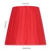 6PCS Clip On Design Cloth Lampshade Lightweight Wall Lamp Shade  Chandelier Replacement