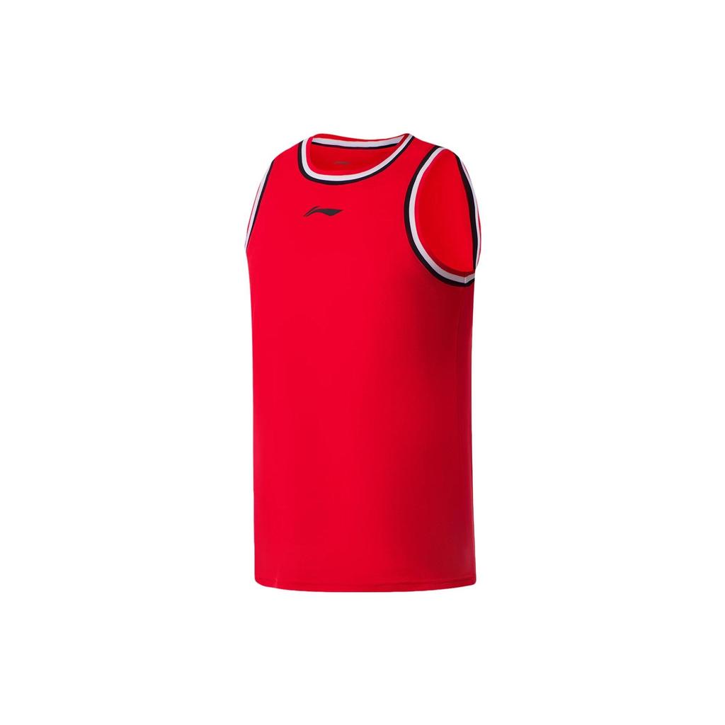 Баскетбольный комплект из полосатого жилета и шорт с логотипом Li Ning, спортивная одежда для мужчин AATS003-2