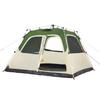 Dome Family Tent for 6 Persons Green Quick Release
