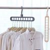 1PC Clothes Multi Hanger Space Saving Folding Hook Rack Wardrobe Organizer