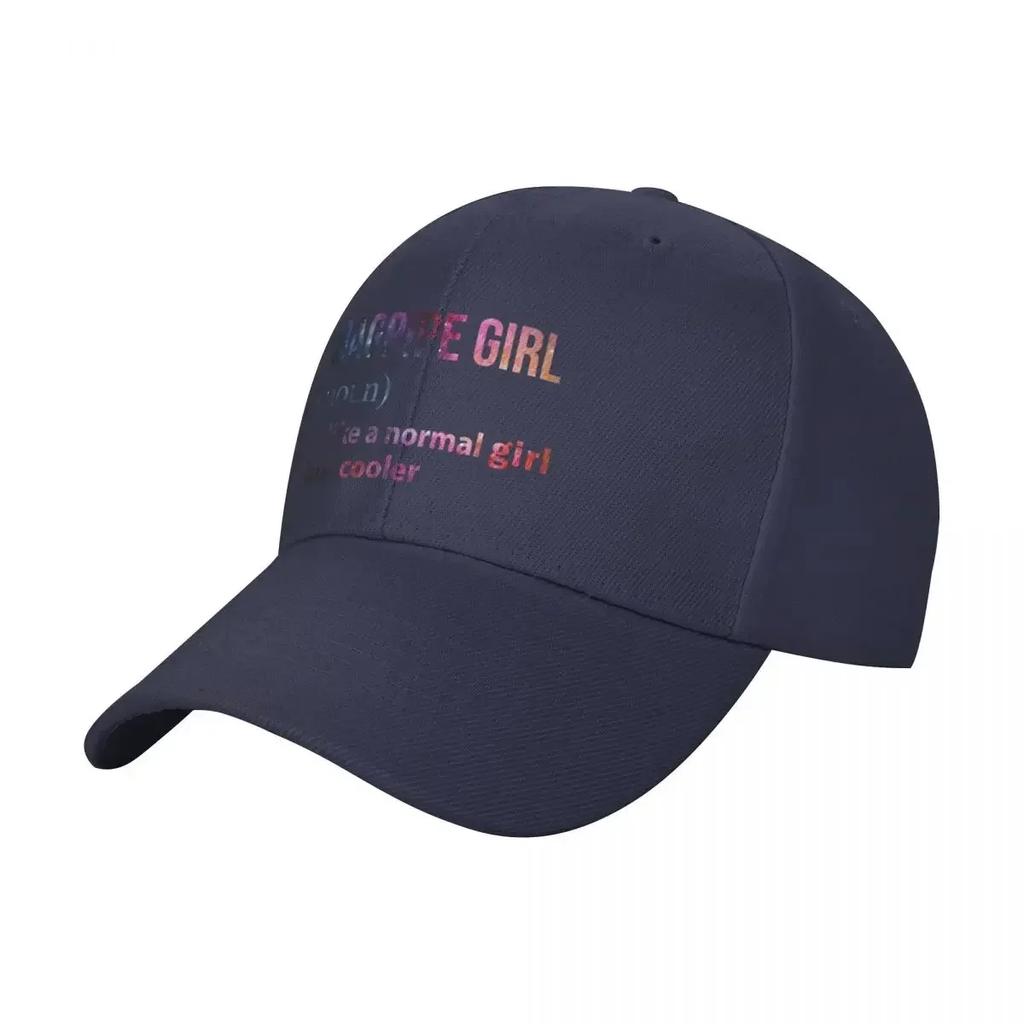 Bagpipe Girl like a normal Girl but cooler galaxy Baseball Cap fashionable New In The Hat Beach Outing Golf Wear Unisex Womens