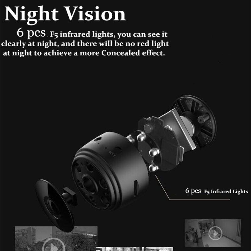 Мини-камера A9, Wi-Fi камера 1080p HD, ночная версия, микро-диктофон, беспроводные мини-видеокамеры, IP-камера видеонаблюдения