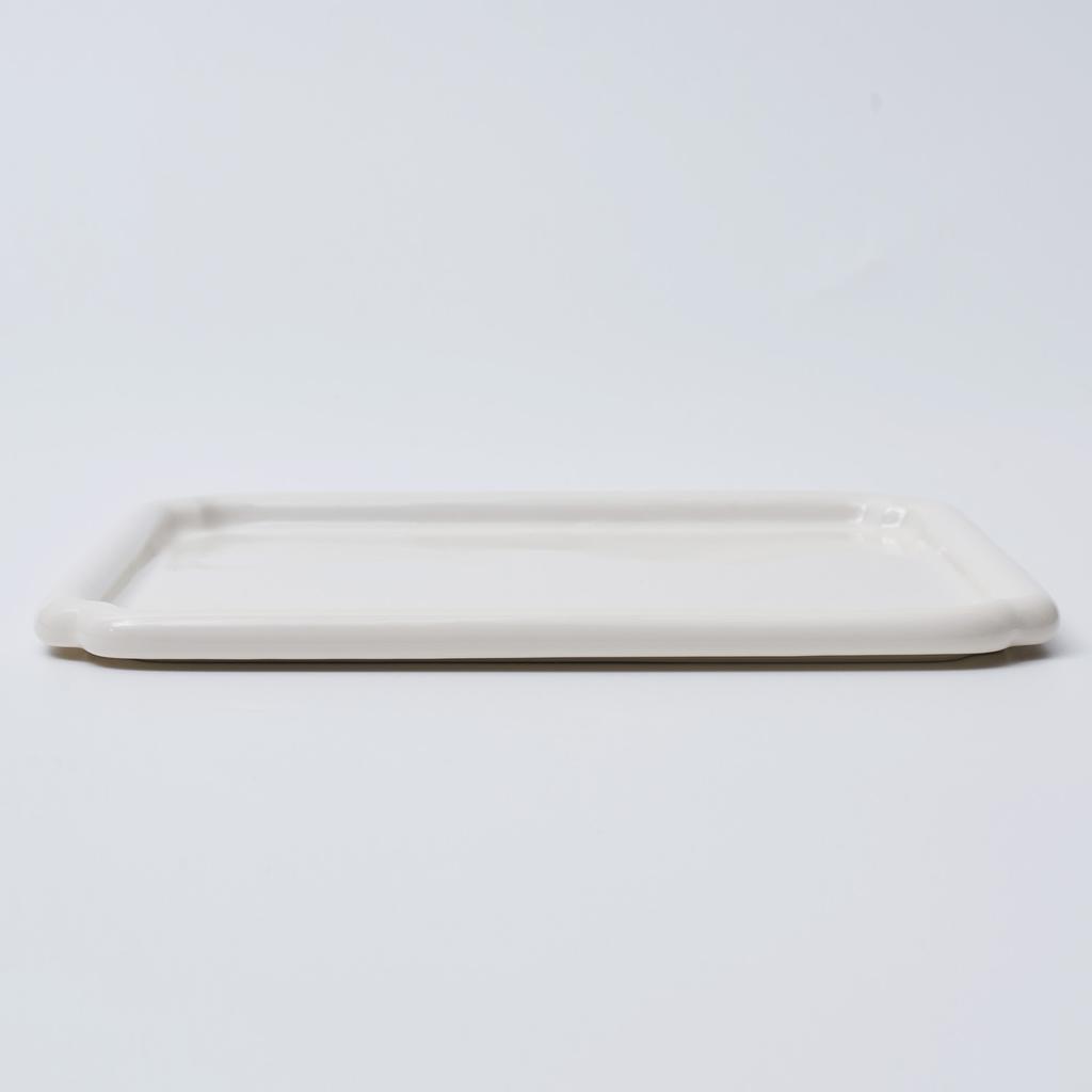 LASSIETTE NUBE Керамическая большая тарелка, которую можно мыть в посудомоечной машине, желтый, белый