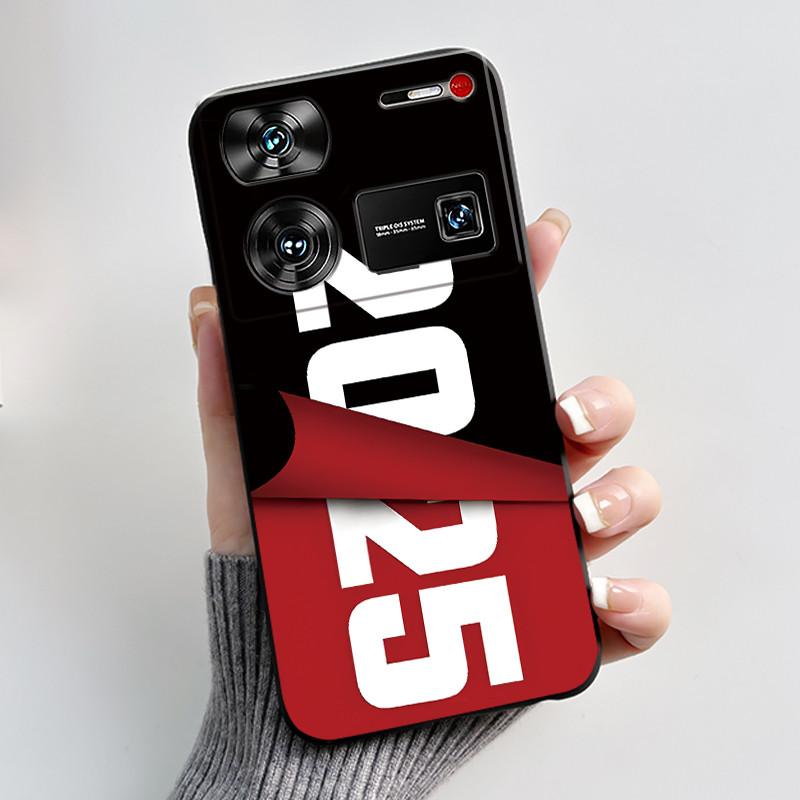 Чехол для ZTE Nubia Z60 Z70 Z70S Z50 Ultra Милое Сердечко Кролик Матовый Черный Мягкий Силиконовый Чехол для Nubia Z60Ultra Fundas Оболочка