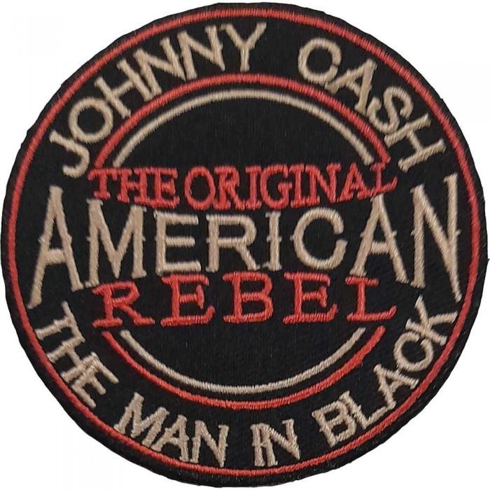 Johnny Cash Нашивка American Rebel Iron On