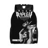 Rhea Ripley Backpack  Travel Backpacks Teen Custom Print High School Bags Kawaii Rucksack