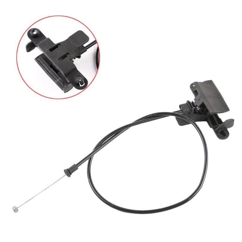 51237164798 Car Hood Release Cable with Handle Black for BMW X5 X6 E70 E71 E72 2008-2014 51237164798