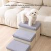 Корейская версия Fresh Pet Складная банка для хранения Три ступени Собака Нескользящая на диване Лестница для лазания Кровать-ступенька Принадлежности
