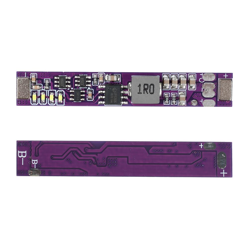 Мини плата для зарядки литиевых аккумуляторов DC 5V 2A, интегрированный модуль повышения напряжения и разряда для аккумуляторов 18650