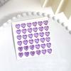 Bling Decorative Sticker Love Heart Rhinestone 3D Crystal  Sticker DIY Children Toys