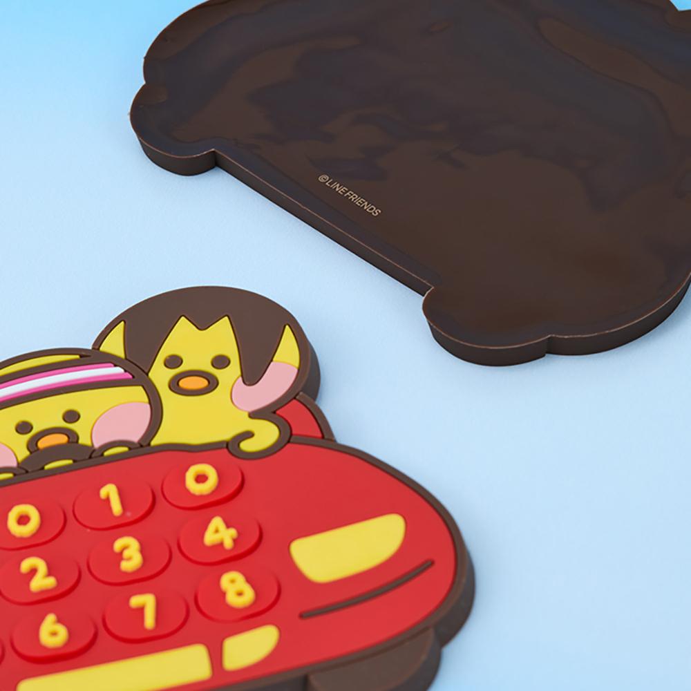 Line Friends Minini World Sallyini Car Phone Number Display