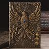 Phoenix Diamond Европейский ретро PU блокнот и дорожный дневник